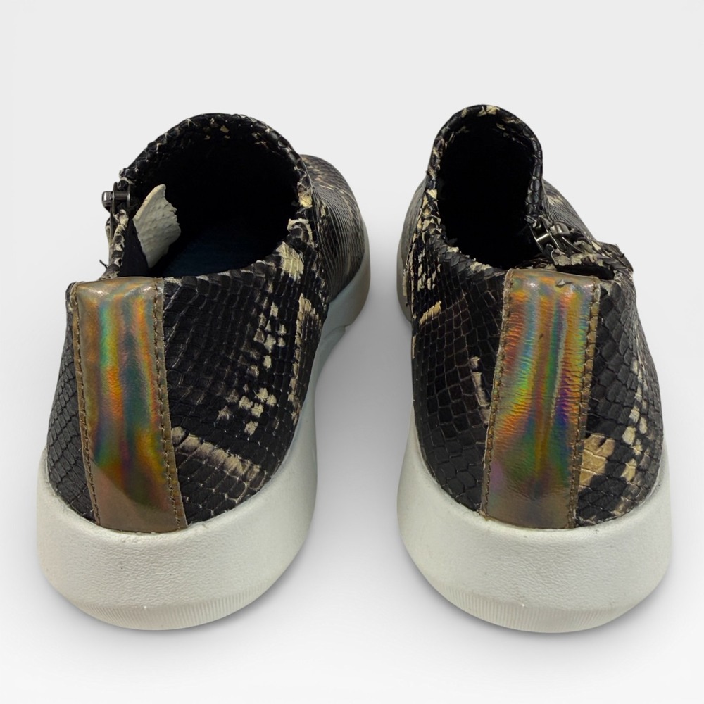 JOHNSTON & MURPHY‎ Tracy Snake Print Slip On Casual Flat Shoes Womens Size 6M - Picture 5 of 12
